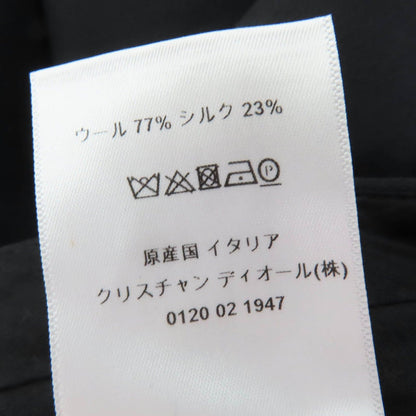 Dior Wool Cashmere Pleated Pants Black 40 — view 9