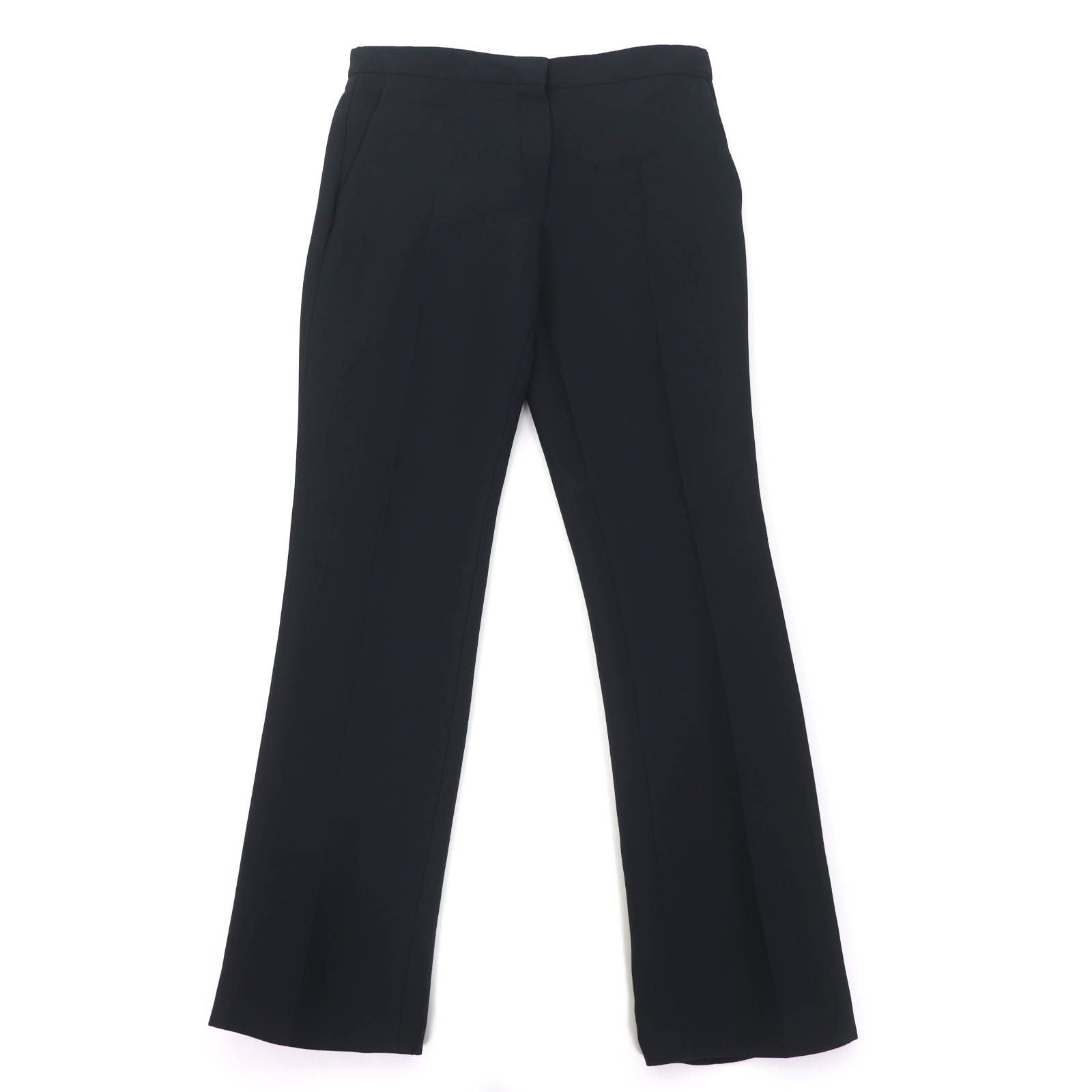 Dior Wool Cashmere Pleated Pants Black 40