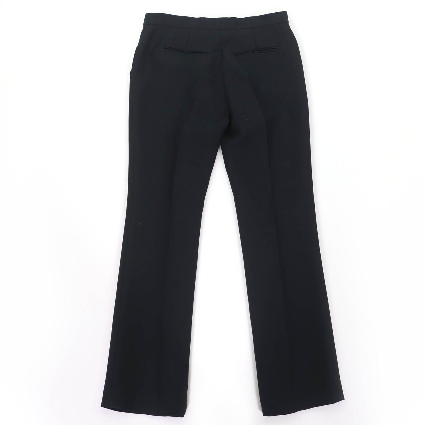 Dior Wool Cashmere Pleated Pants Black 40 — view 2