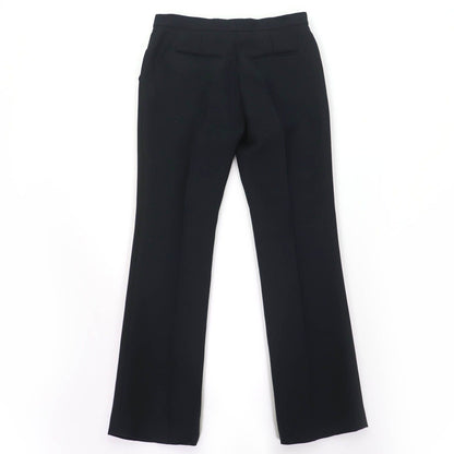 Dior Wool Cashmere Pleated Pants Black 40 — view 2