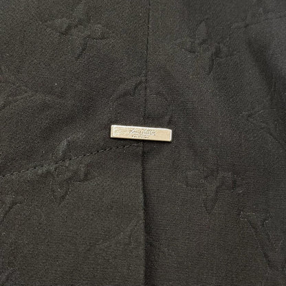 Louis Vuitton Embossed Monogram Double Breasted Suit Set Black — view 7