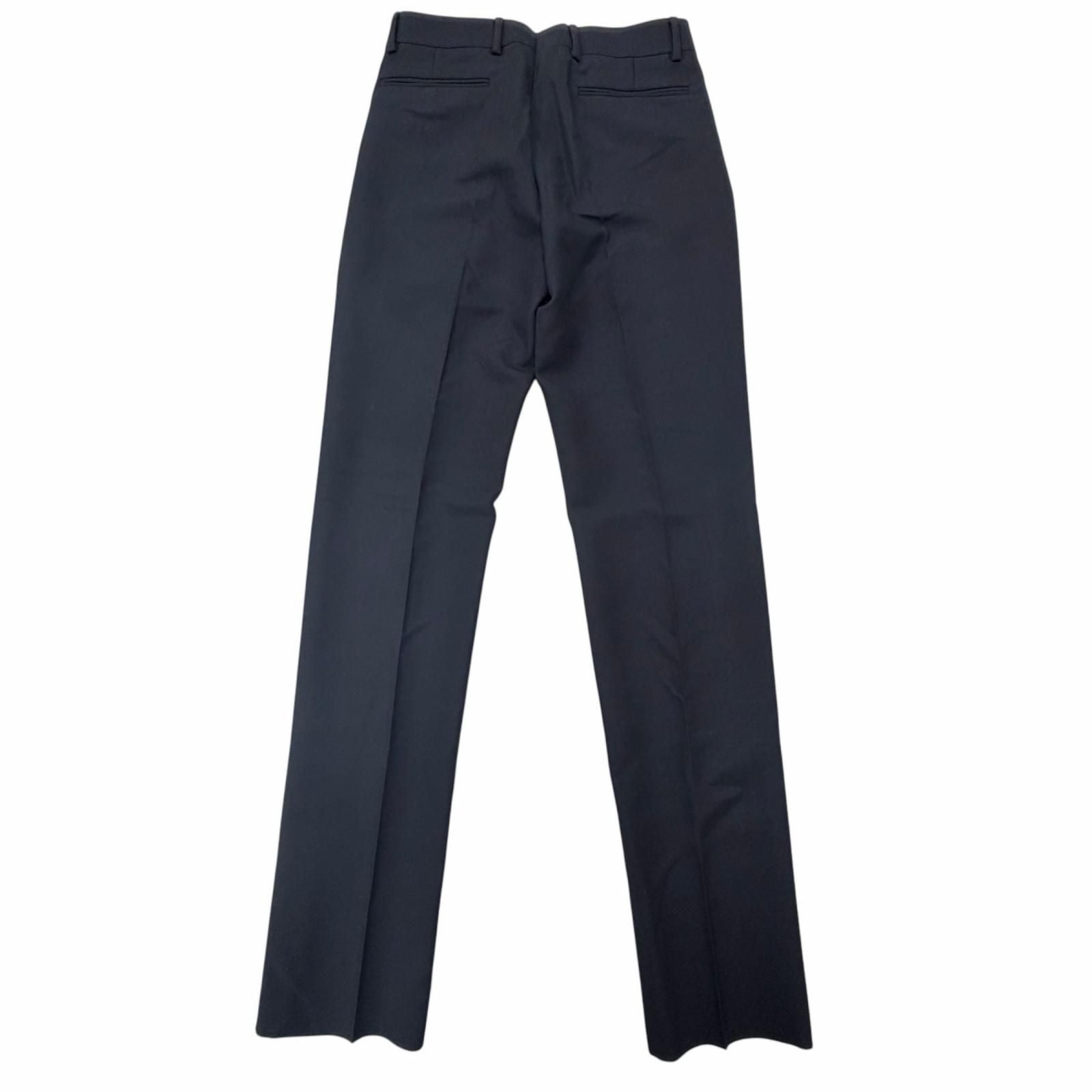 Dior Homme Wool Mohair Single Trousers Pants Navy 44 — view 2