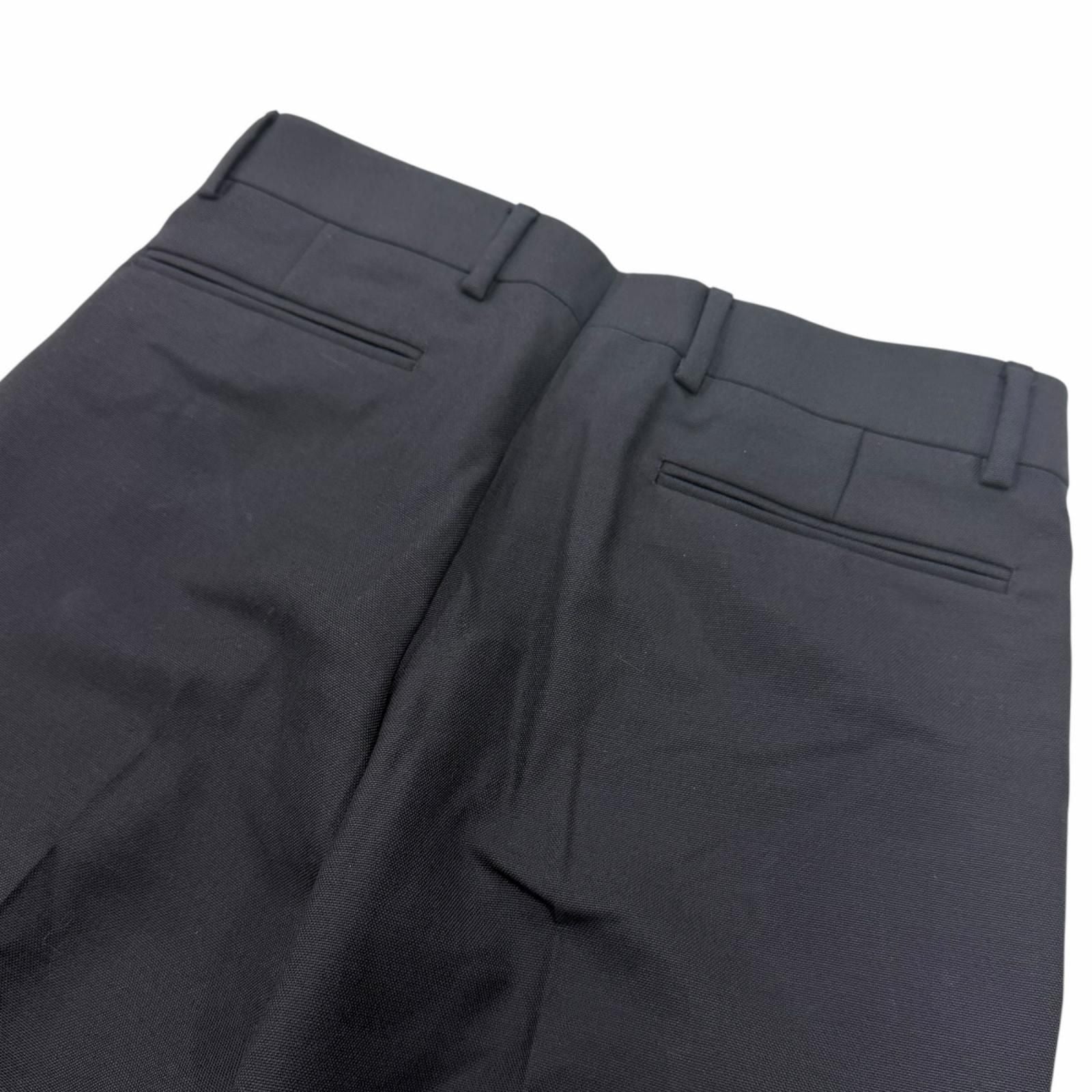 Dior Homme Wool Mohair Single Trousers Pants Navy 44 — view 4