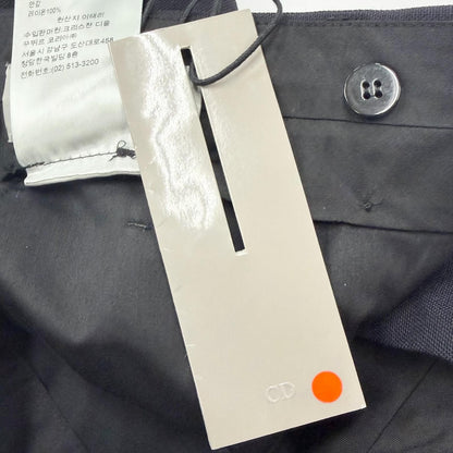 Dior Homme Wool Mohair Single Trousers Pants Navy 44 — view 7