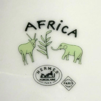 Hermes African Animal Mug Cup Tableware Green — view 7