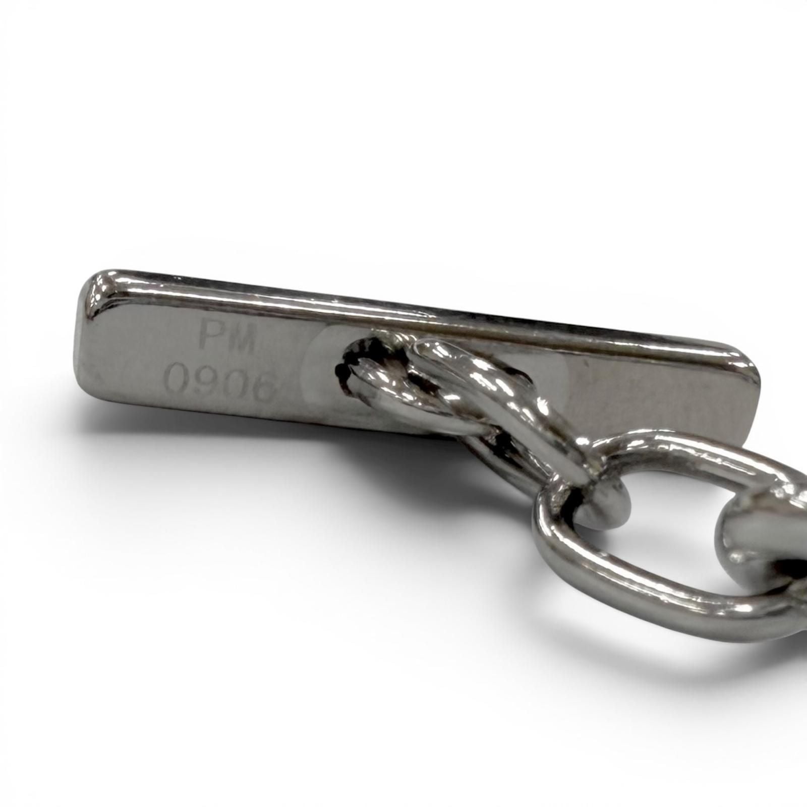 Gucci Vintage Anchor Chain Interlocking Bracelet Silver — view 5