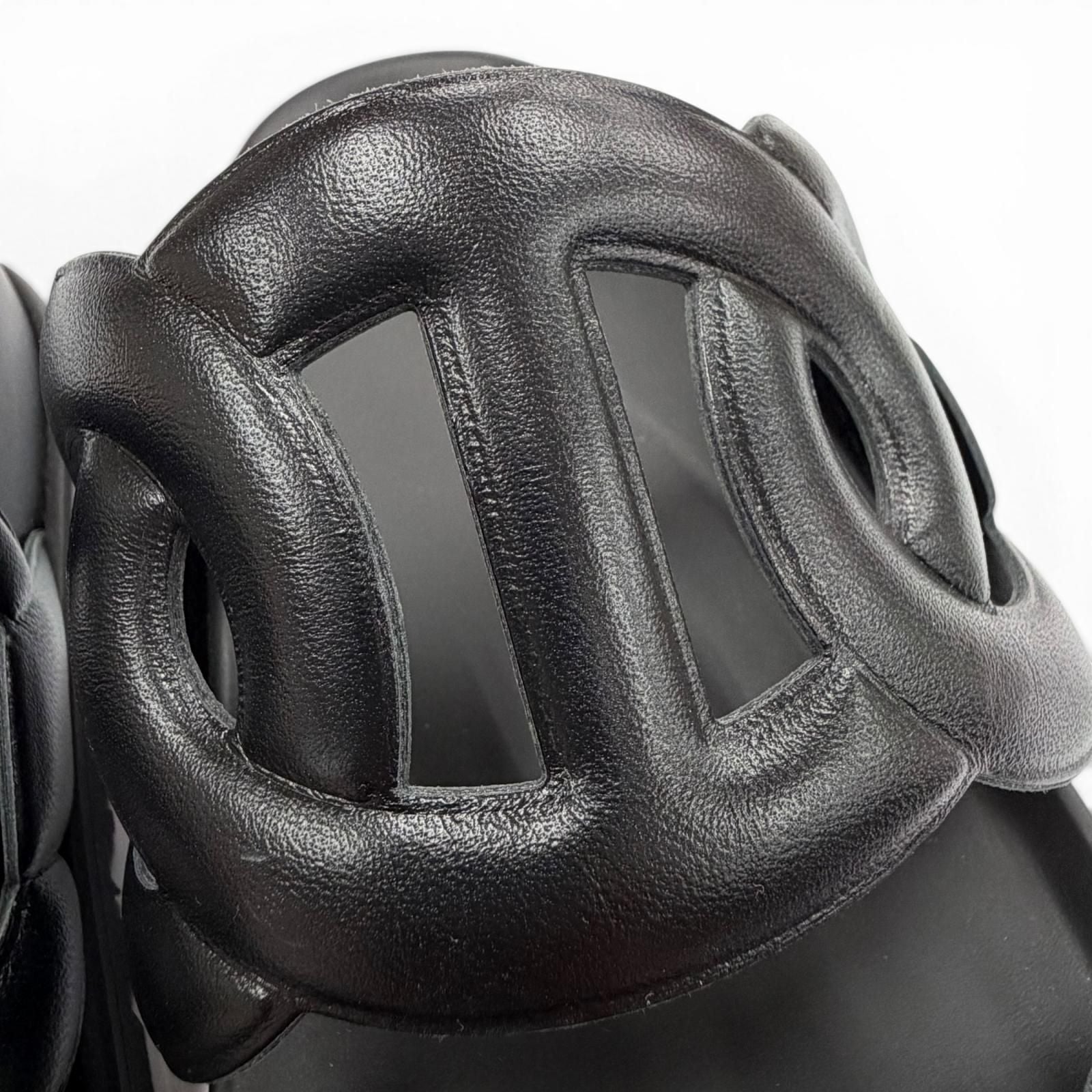 Hermes Extra Chaine D'ancre Rubber Sandals Black — view 9
