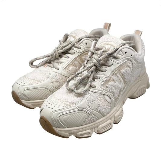 Dior Sneakers Chrono 37 Boa CD Logo White Beige