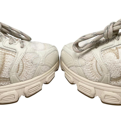 Dior Sneakers Chrono 37 Boa CD Logo White Beige — view 7
