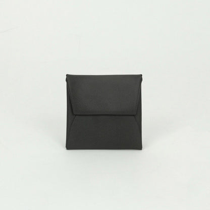 Hermes Bastia Wallet Coin Purse Madame Gray Silver Vo Grimisty Graphite