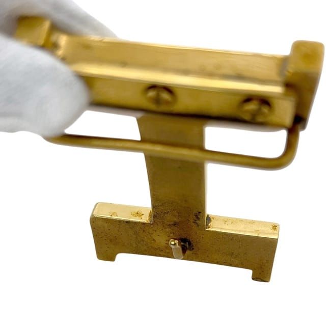 Hermes Buckle Gold Golden Constance Belt — view 7