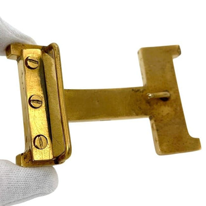 Hermes Buckle Gold Golden Constance Belt — view 6