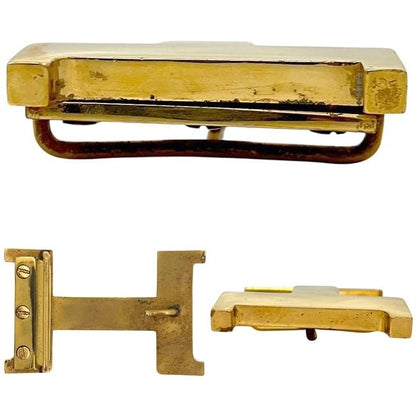 Hermes Buckle Gold Golden Constance Belt — view 2