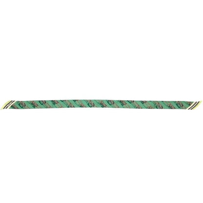 Fendi Ribbon Scarf Wrap Green Cleaned — view 2