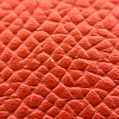 Hermes Coin Case Azap Compact Silk in Red Rose Texas — view 8