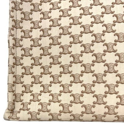 Celine Tote Large Cabas Thais Beige Brown Triomphe — view 6