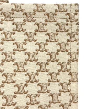 Celine Tote Large Cabas Thais Beige Brown Triomphe — view 7
