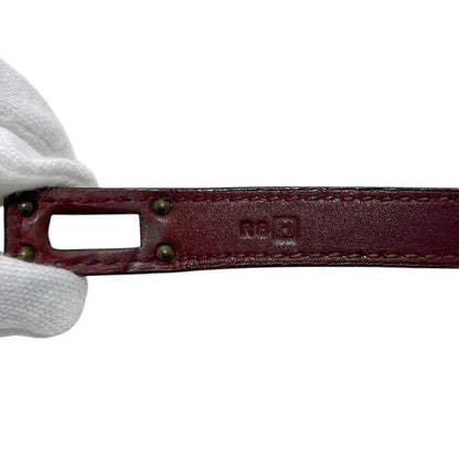 Hermes Bracelet Kelly Double Tour Bordeaux — view 7