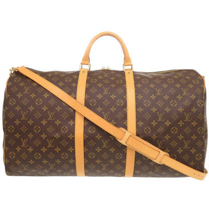 Louis Vuitton Keepall Bandouliere 60 Monogram Boston Bag