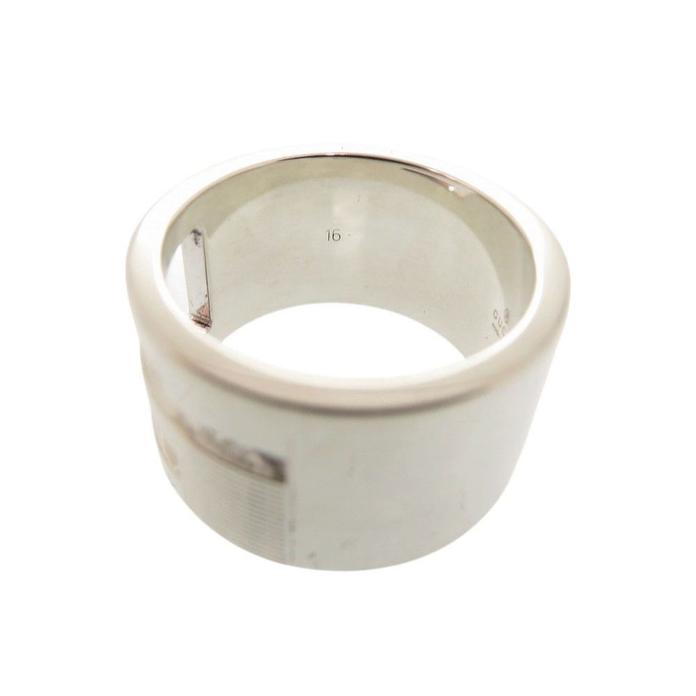 Gucci Cutout Wide 925 Sterling Silver Ring — view 7