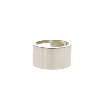 Gucci Cutout Wide 925 Sterling Silver Ring — view 2