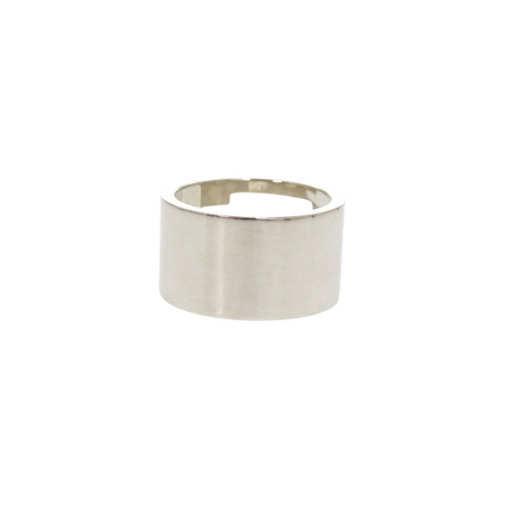 Gucci Cutout Wide 925 Sterling Silver Ring — view 4
