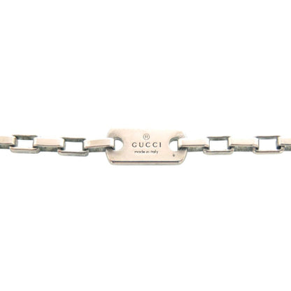 Gucci Logo Plate 925 Sterling Silver Necklace Pendant — view 5