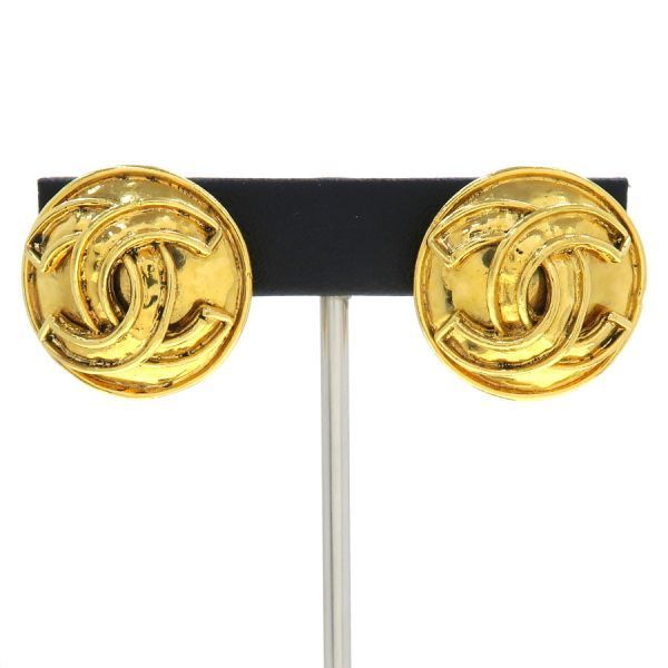 Chanel Earrings Black