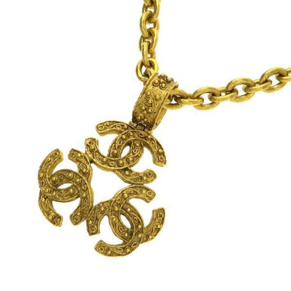 Chanel Triple Coco Necklace — view 2
