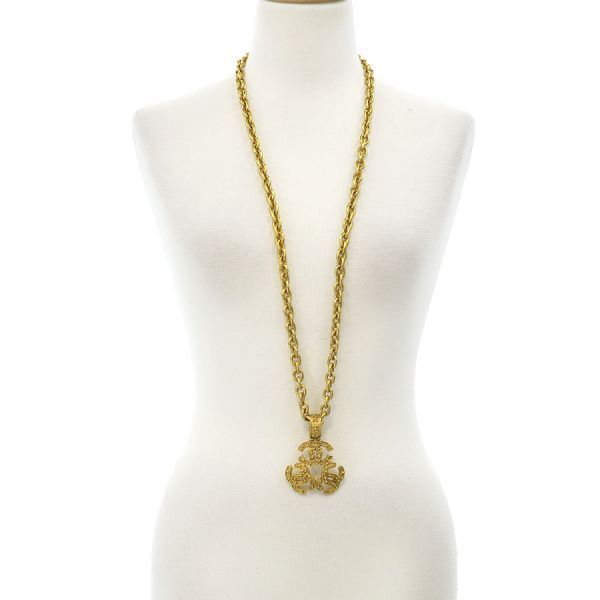 Chanel Triple Coco Necklace — view 9