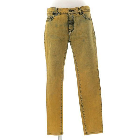 Chanel Denim Pants Yellow