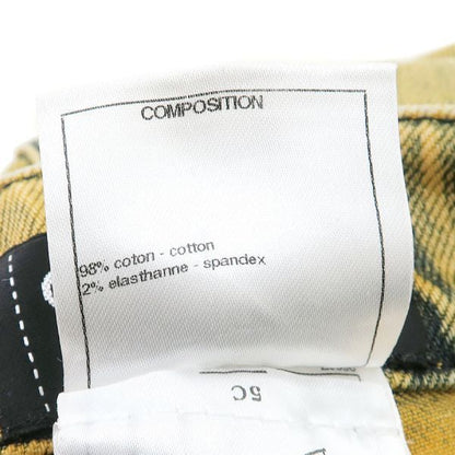 Chanel Denim Pants Yellow — view 8
