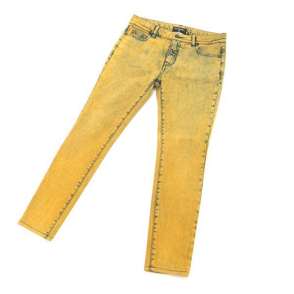 Chanel Denim Pants Yellow — view 3