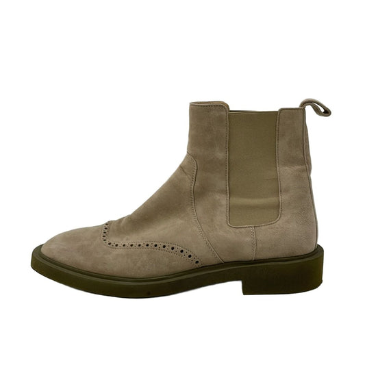 Hermes Short Boots 41 Beige Side Gore