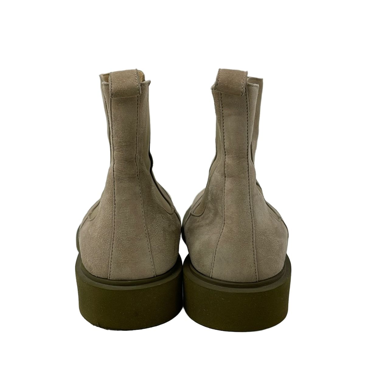 Hermes Short Boots 41 Beige Side Gore — view 3