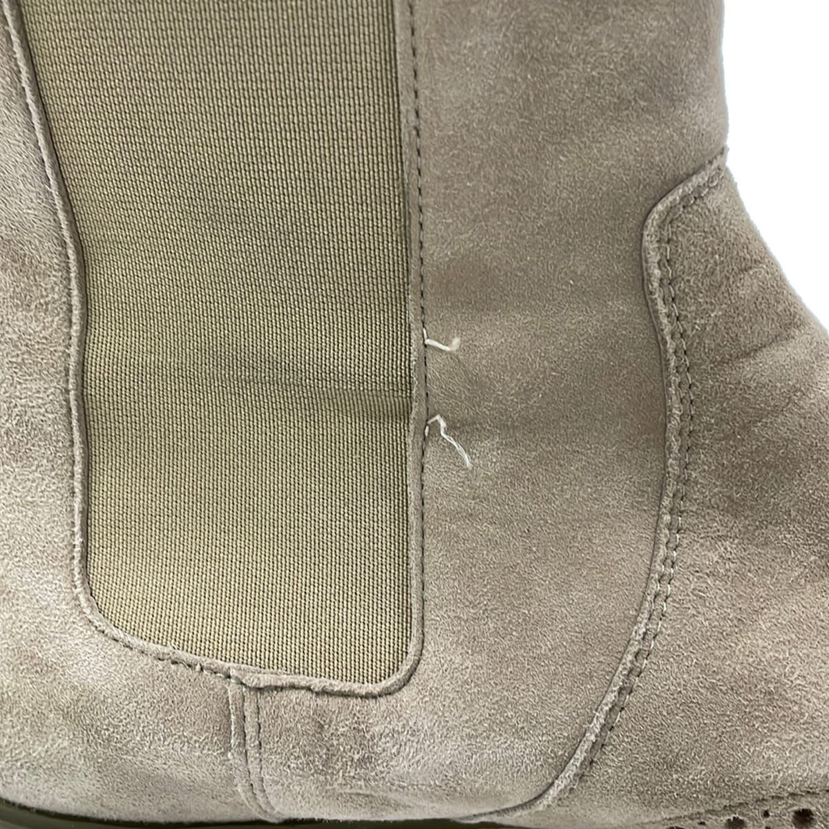 Hermes Short Boots 41 Beige Side Gore — view 7