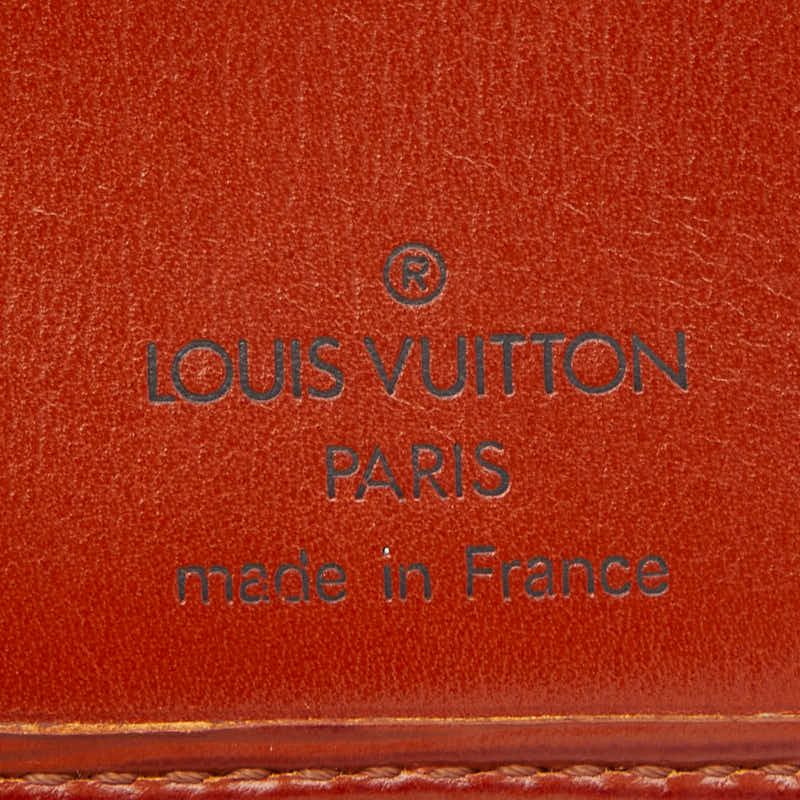 Louis Vuitton Epi Porte Billets Cult Cles Monet Bifold Wallet Kenya Brown — view 9