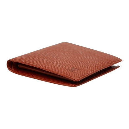 Louis Vuitton Epi Porte Billets Cult Cles Monet Bifold Wallet Kenya Brown — view 4