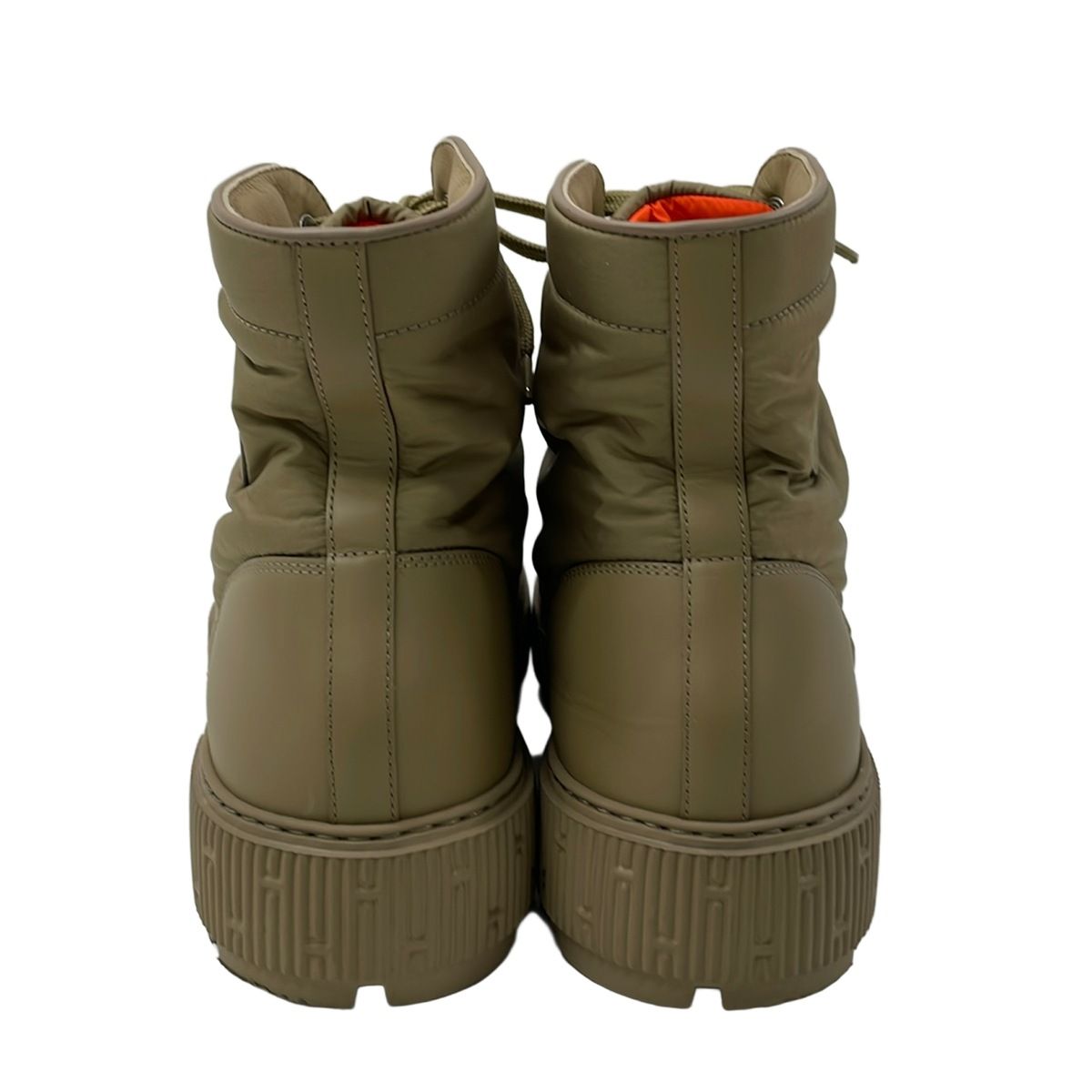 Hermes Short Boots 42 Fresh Beige Leather — view 3