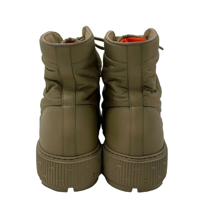 Hermes Short Boots 42 Fresh Beige Leather — view 3
