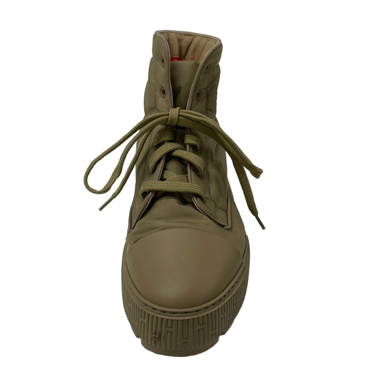 Hermes Short Boots 42 Fresh Beige Leather — view 7