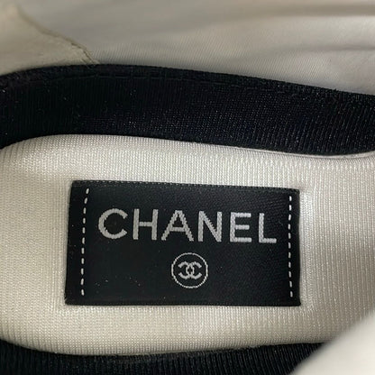 Chanel Sneakers 37 Ivory CC Logo — view 5