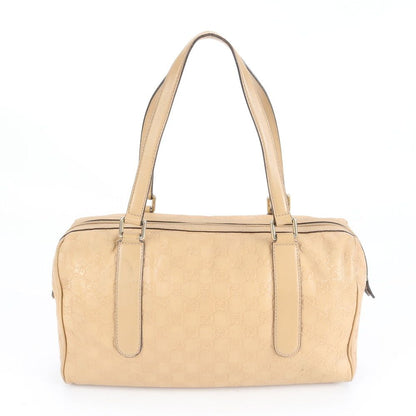 Gucci Guccissima Leather Tote Shoulder Hand Mini Boston Beige — view 3