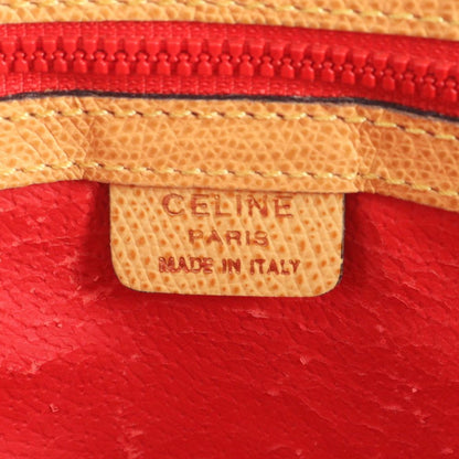 Celine Vintage Leather 2-Way Shoulder Bag Crossbody Hand Tote — view 7
