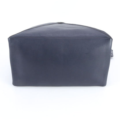 Loewe Anagram Origami Tote Shoulder Hand Leather Navy — view 6