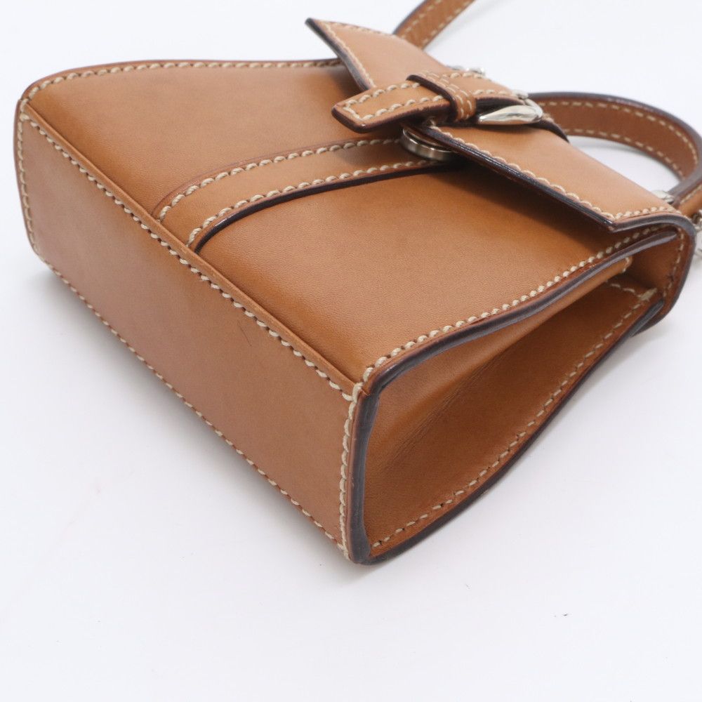 Gucci Vintage 007 090 Leather 2-Way Shoulder Bag Crossbody Hand — view 5