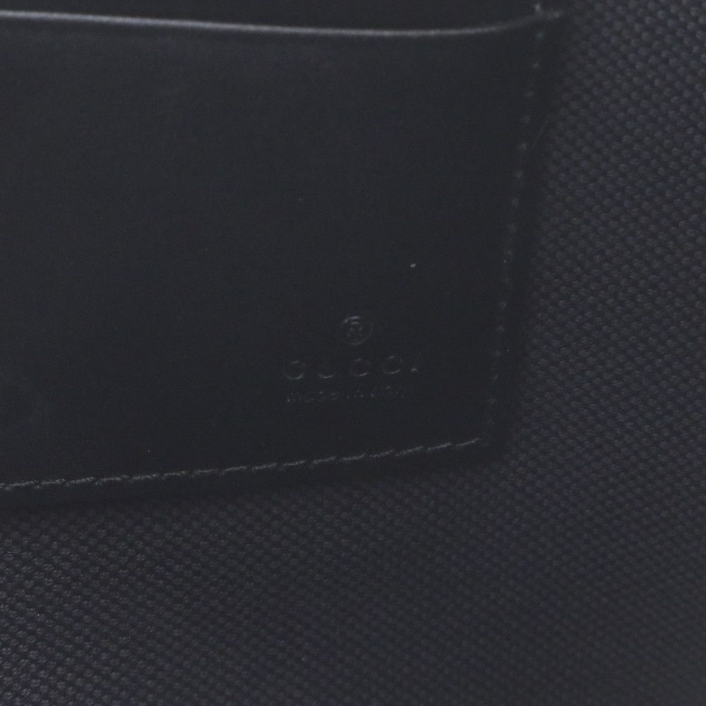 Gucci GG Supreme Night Courier Leather Clutch Pouch Business — view 8