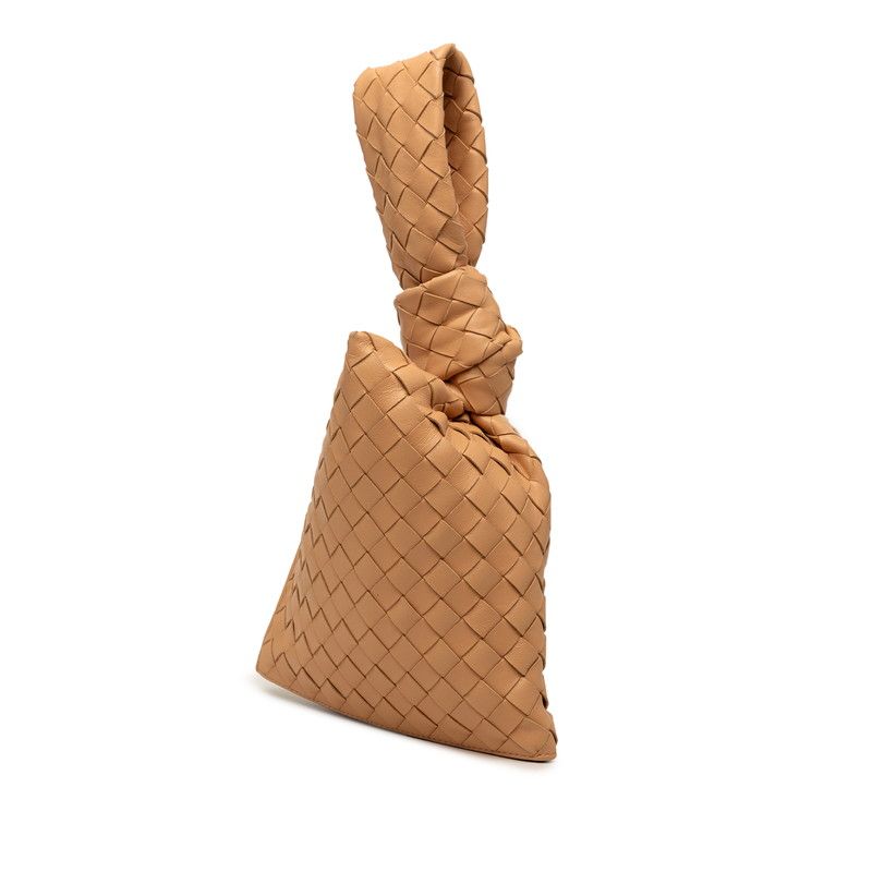 Bottega Veneta Mini the Twist Handbag Beige Leather — view 2