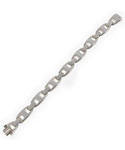 Hermes Bracelet Bangle Silver — view 3