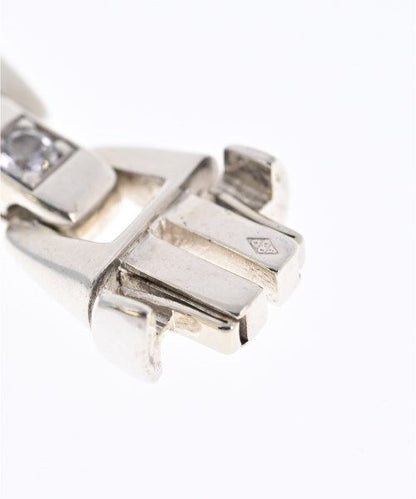 Hermes Bracelet Bangle Silver — view 6